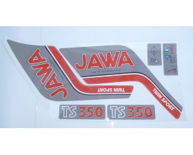 SAMOLEPKY - POLEPY - JAWA TS 350 - A KVALITA (LESKLÉ)